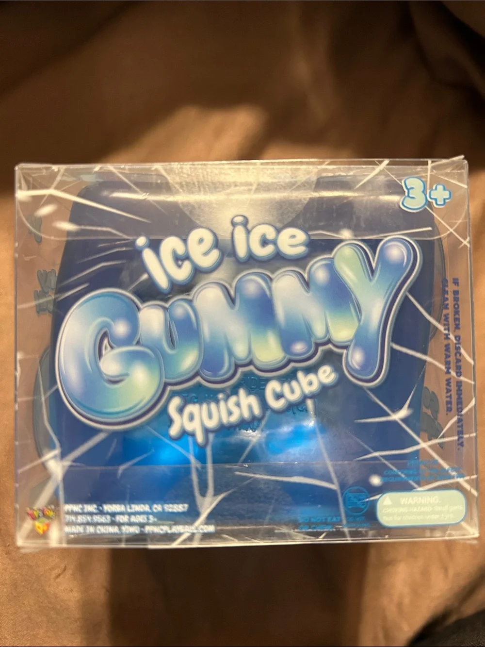 Squish Cube - Blue Gooey Stress Toy